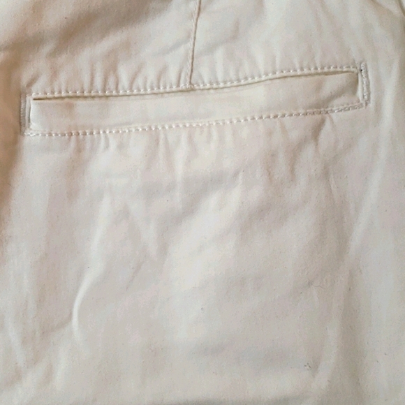Gitano White Cotton/Spandex Capri Pants Size 12 - Picture 5 of 6